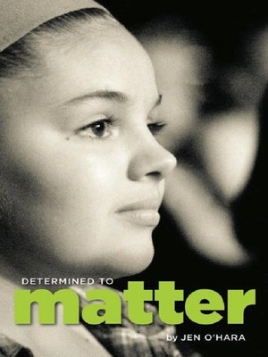 cover image of Determined to Matter